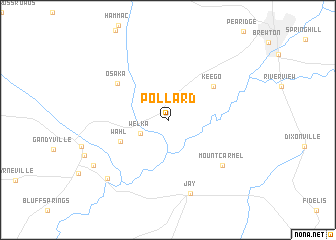 map of Pollard
