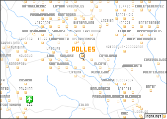 map of Polles