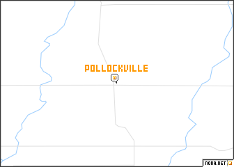 map of Pollockville