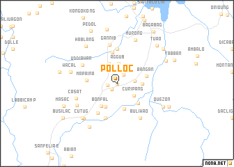 map of Polloc