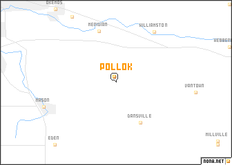 map of Pollok