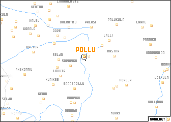 map of Põllu