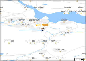 map of Polmont