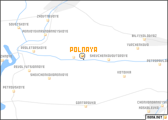 map of Polʼnaya
