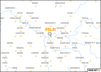 map of Pó Loi