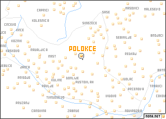 map of Polokce