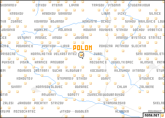 map of Polom