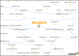 map of Polonichi
