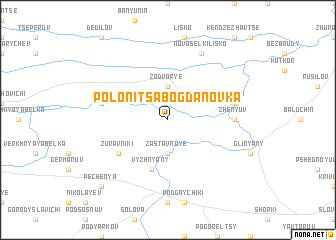 map of Polonitsa-Bogdanovka