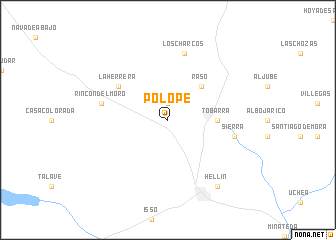 map of Polope