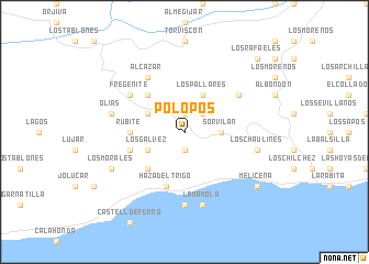 map of Polopos