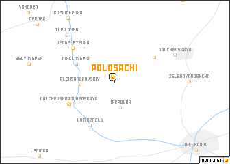 map of Polosachi