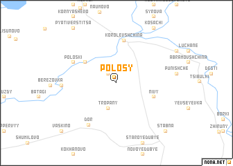 map of Polosy