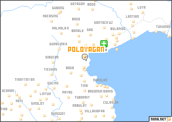 map of Poloyagan