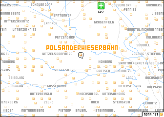 map of Pöls an der Wieserbahn