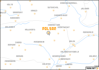 map of Pol Sar