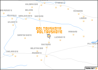 map of Poltavskoye