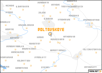 map of Poltavskoye