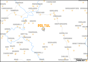 map of Pŏltŭl