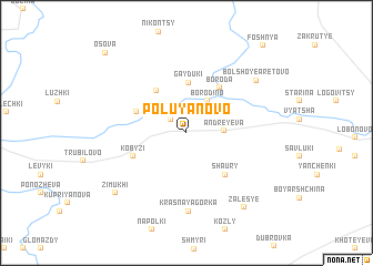 map of Poluyanovo