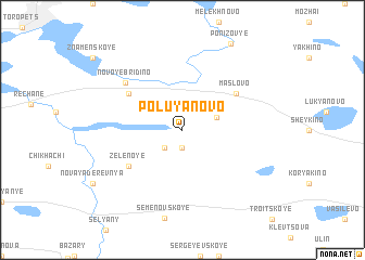 map of Poluyanovo