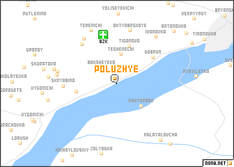 map of Poluzh\