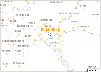 map of Polvasal