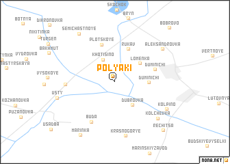 map of Polyaki