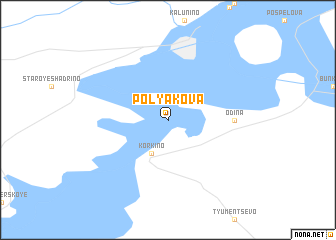 map of Polyakova