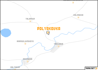 map of Polyakovka