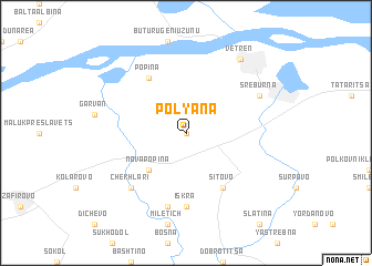 map of Polyana