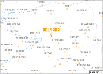 map of Polyana