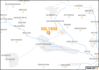 map of Polyana