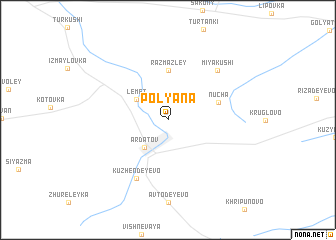 map of Polyana