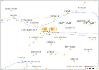 map of Polyani