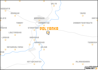 map of Polyanka