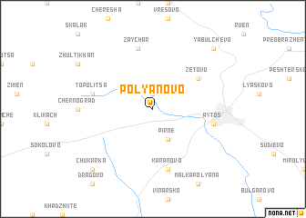 map of Polyanovo