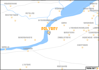 map of Polyany