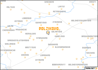 map of Polzikovo