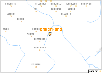 map of Pomachaca