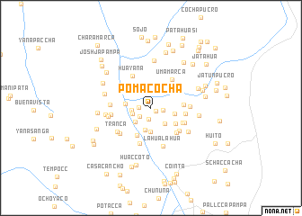 map of Pomacocha