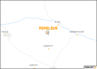 map of Pomalova