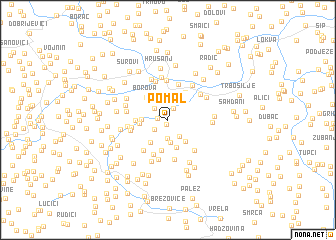 map of Pomal