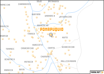 map of Poma Puquio