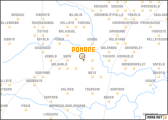 map of Pomaré