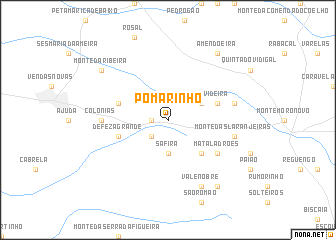 map of Pomarinho