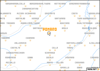 map of Pomaro