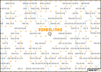 map of Pombalinho