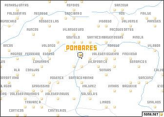 map of Pombares