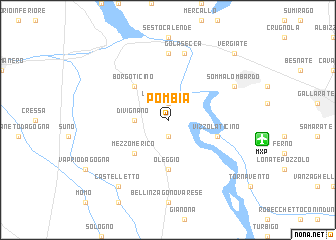 map of Pombia